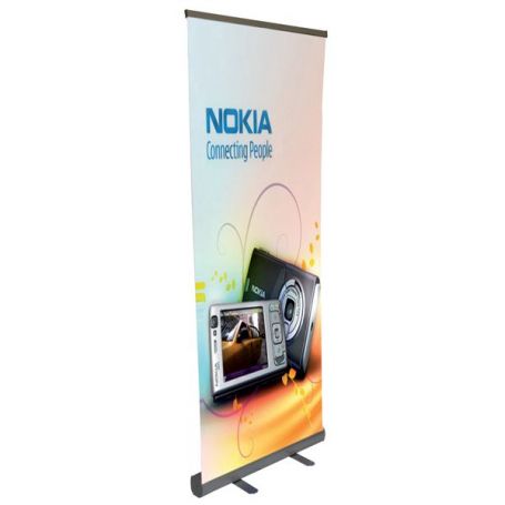 Roll Up aluminum 85 cm Basic with HD color printing