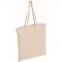 Shopper/Envelope 38x42cm 130gr/m2 100% Cotton Natural long handles. Katrin
