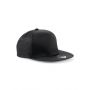Chapeau Snapback Rapper Cap, visière plate. 5 Panneaux 100% Coton Unisexe Beechfield