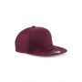 Snapback Rapper Cap hat, flat visor. 5 Panels 100% Cotton Unisex Beechfield