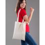 Promo Stock 250 Shopper/Expanded Bag 38x42cm 130gr/m2 100% Cotton Natural Promo Bag