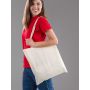 Shopper/Bag 38x42cm 130gr/m2 100% Cotton Natural Promo Bag.
