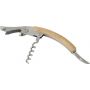 Waiter knife with corkscrew, bamboo and stainless steel Lenny