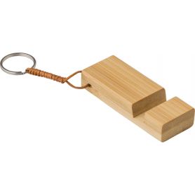 Keychain, smartphone holder, bamboo Kian