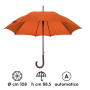 Automatique Parapluie diam. 108 x 88,5 cm Bois