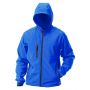 3-layer softshell jacket, hood. Hooded softshell