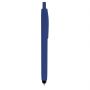 Ballpoint pen with touch screen rubber. Refil Black. Funny color