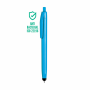 Ballpoint pen with touch screen rubber. Refil Black. Funny color