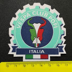 Patches/Patches HD "sewing" microfabrics customized for Vespa Club