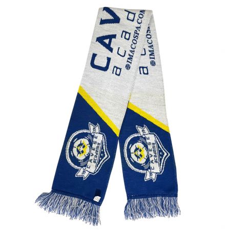 Personalized wool scarves 140 x 20 cm Double-sided