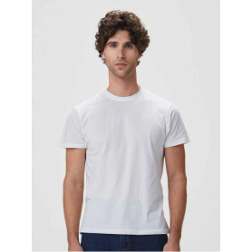 T-Shirt Economy Essential T Unisex Short Sleeve Black Spider mod White