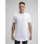 T-shirt extra lunga, 100% Cotone Organico. Men's Organic Longer Length T