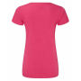 T-Shirt Iconic Ladies 150 V-Neck T. Woman Short Sleeve. Fruit of The Loom