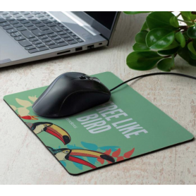 Tappetino Mouse ANTIBATTERICO Subli 22 x 18 cm. Personalizzabile con il tuo logo a colori!