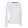 T-Shirt Claire V-Neck Long Sleeve Donna Manica Lunga Stedman