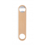 Bottle opener in wood and stainless steel. Ferdy