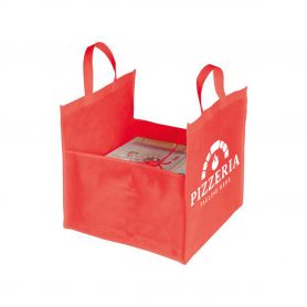 Bag for the pizzas to take away (6 pizzas) 36 x 36 x 37 cm in TNT