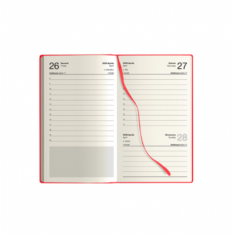 Agenda 2024 giornaliera: Planner Giornaliero formato (15x21) A5, un giorno  per pagina, con spazi per pianificare le vostre giornate, tracciare  compiti, priorità e prendere nota : Classiche, Collezioni: :  Książki