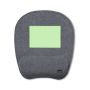 RPET mouse pad with padded palm rest. Anti-stress or joint pain.