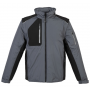 Tear-resistant waterproof ripstop polyester jacket, detachable sleeves. Ireland JRC