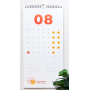 Fully customized spiral wall calendar. FSC® Certification