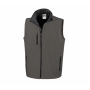Gilet Softshell Micropolaire 2 couches Unisexe Black Spider