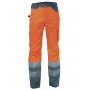 ORANGE RAY high visibility work trousers. Cofra. Unisex.