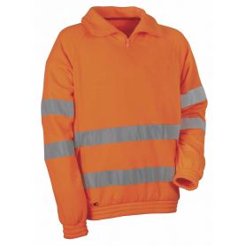 High visibility sweatshirt VISION Orange. Unisex. COFRA