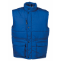 Padded work vest 80% polyester 20% cotton. Vest Spain. JRC