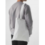 Shopper/Envelope 38x42cm 130gr/m2 100% Cotton. Promo Bag White. Stretch