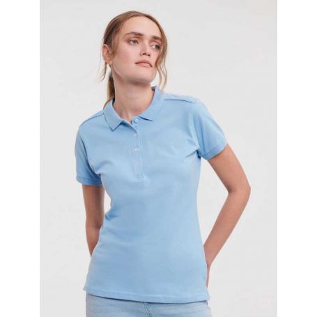 Polo Stretch Women's Body Fit Short Sleeve Russel
