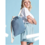 Bag/Backpack multi-purpose 37x46cm blend of cotton and polyester denim with BagBase