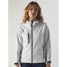 Women's 3-layer softshell jacket, hood. Storm Women BS