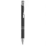 Matte metal ballpoint pen, click mechanism. Refil Black. Monarch
