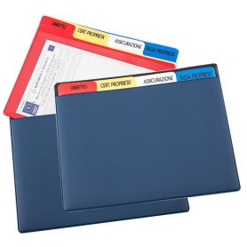 Porta documenti Auto in TAM con schede/bustine.