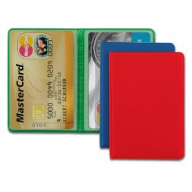 Card holder, driver's license holder 2 pockets in TAM 6.2 x 9.2 cm
