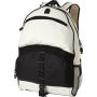 Utah Backpack with Shoulder Straps and Various Pockets - 23L - Off White / Color in 600D Polyester