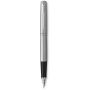 Parker® Jotter Core fountain pen with stainless steel cap. Refil Blue