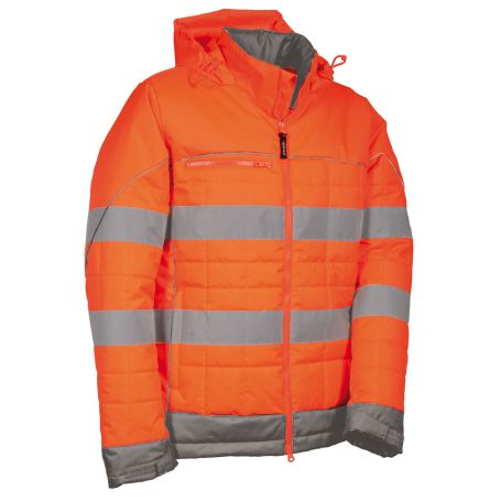copy of High visibility sweatshirt VISION Orange. Unisex. COFRA