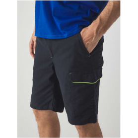 Pantalone corto multitasche elasticizzato. 260 g/m2. Unisex. Power Short BS