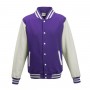 Sweatshirt Varsity Jacket College with the two-button placket Unisex Just Hoods'