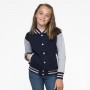 Sweatshirt Varsity Jacket Collage with two-tone booties Baby Just Hoods'