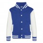 Felpa Varsity Jacket Collage bicolore con bottini Bambino Just Hoods'