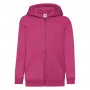 Kids hoody Classic Hooded Sweat Jacket with Zip and Hood Child Fruit Of The Loom
