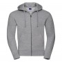 Sweatshirt with pocket hooded Men's Authentic Zipped Hood Unisex Russel