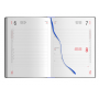 Maxi Journal Journalier 2025 17 x 24 cm. Ligne PrintFlex. 324 pages. S/D/A