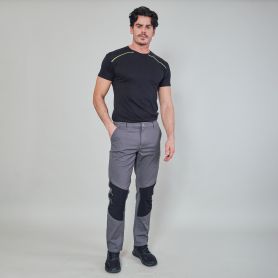 Pantalone da lavoro multitasche elasticizzato. Zurigo TECH Man, JRC