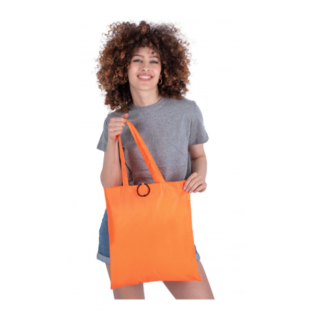 Shopping Bag Shopping 38x42cm foldable with elastic 190T Percy
