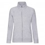 Sweatshirt Zip Premium Sweat Jacket Plush 70/30 Woman Fruit Of The Loom