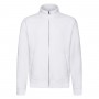 Sweatshirt Zip Premium Sweat Jacket Plush 70/30 Unisex Fruit Of The Loom
